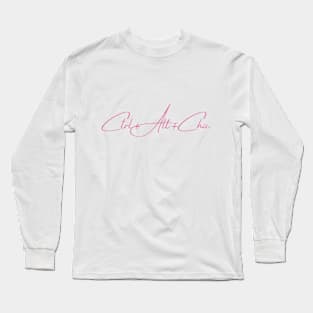 CTL + ALT + CHIC Long Sleeve T-Shirt